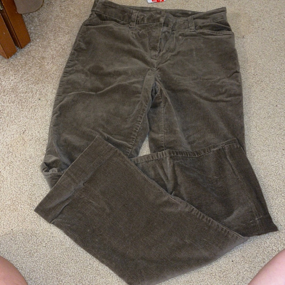 Jones New York corduroy slight flare pants